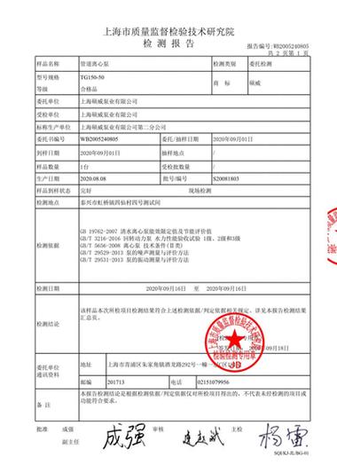 潜液泵维修报告_确保设备稳定运行的保障