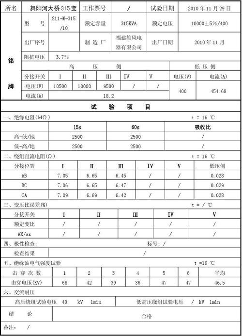 变压器维修报告介绍:提升电力设备运行效率的关键一环