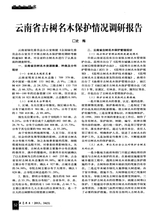 古树修复工程报告_以XX古树为例