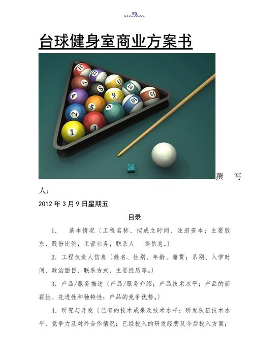 台球维修室成本分析报告解读:经济效益与行业发展的双赢之路