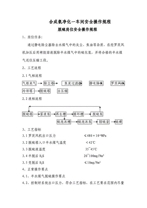 合成氨净化维修述职报告