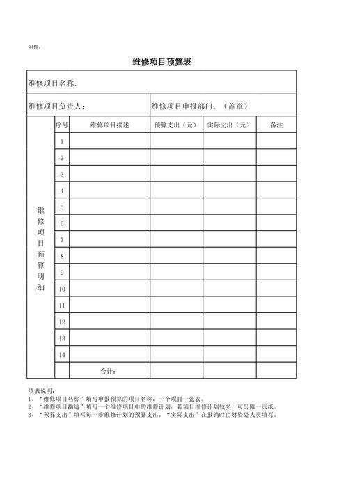 吊车维修预算报告表:精准管理,保障吊车高效运行