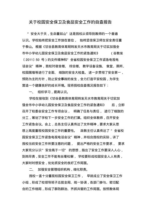 学校维修工自查报告:守护校园安全,助力教育发展