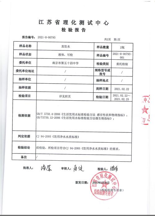 小区自来水维修验收报告解读:品质提升,居民饮水安全更有保障