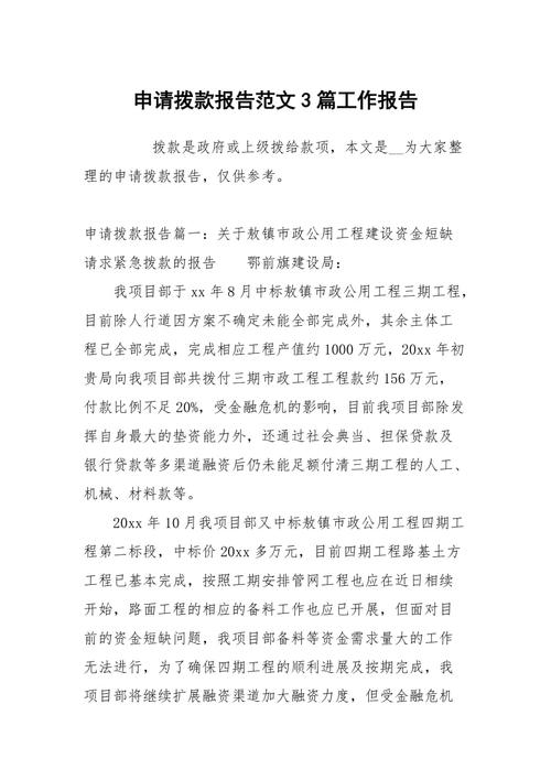 市政维修工程拨款报告介绍：守护城市美好，共筑和谐家园