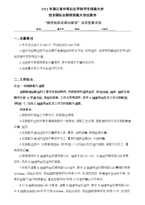 数控装调与维修实验报告:技术与创新的方法探索
