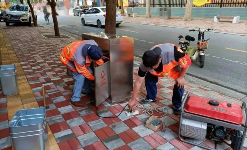 果皮箱维修情况报告_打造城市环境新面貌