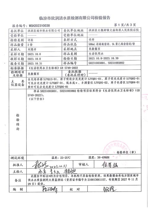 漏水管道维修检测报告解读:保障城市安全的重要一环