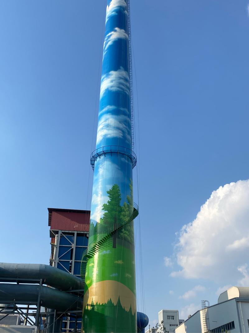 烟囱亮化维修:保障安全,提升城市景观