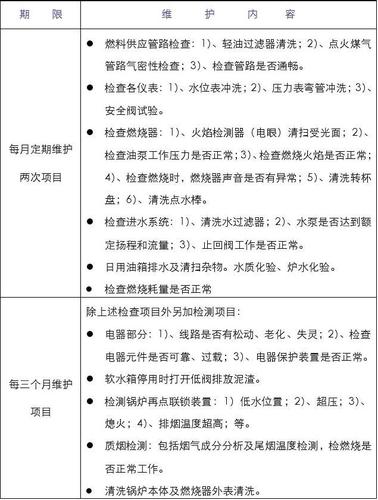 燃气锅炉维修验收报告解读:技术保障下的安全运营