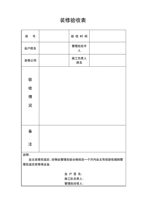 物业维修验收报告:构建和谐居住环境的重要基石