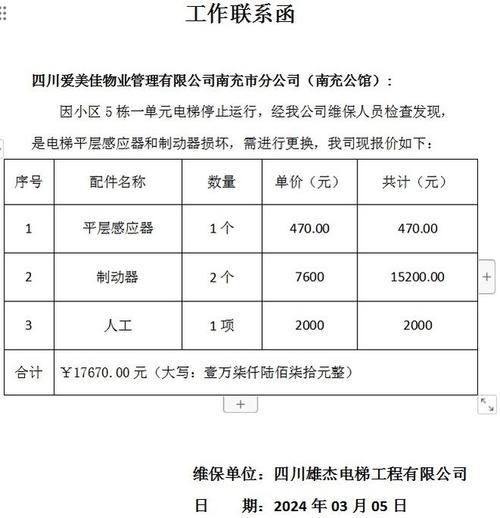 电梯维修基金结算报告介绍:保障高楼生活安全,共建和谐社区