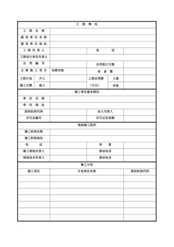 电梯维修开工报告:保障安全运行的坚实基石