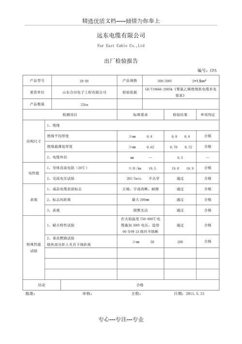 电缆维修检测报告解读:提升电力系统安全与效率