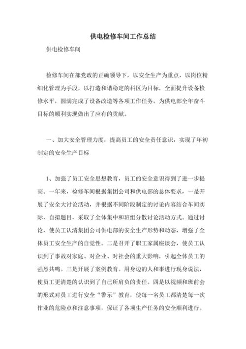 电网绝缘维修工作总结报告