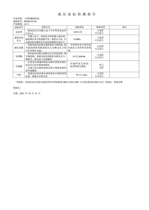 精准检测,保障设备安全运行_维修油缸检测报告解读