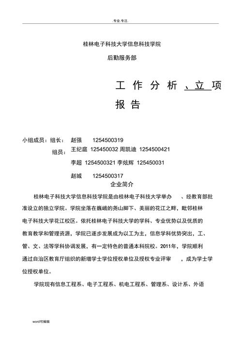 维修工程立项报告:全面介绍与前瞻展望