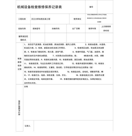 维修记录汇总报告:提示设备维护背后的秘密