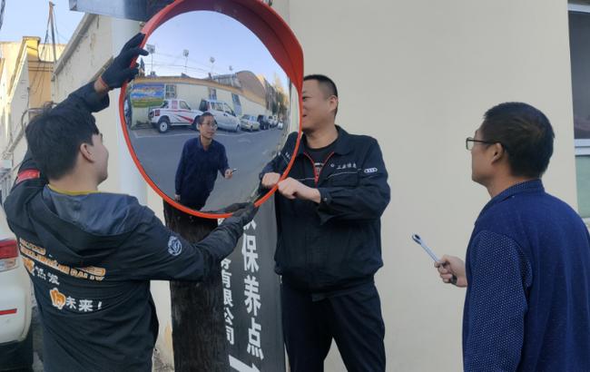 维修道路挡枪,筑牢城市安全防线