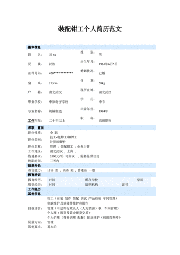 维修钳工的匠心独运_个人述职报告介绍
