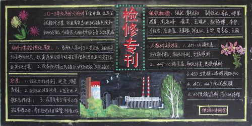 聚焦维修黑板报,介绍我国维修行业发展趋势