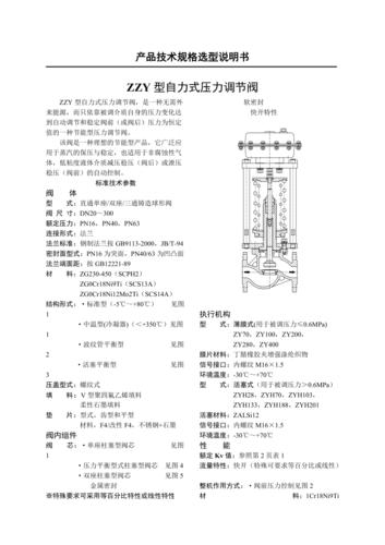 自力式调节阀维修报告介绍:技术创新与行业应用