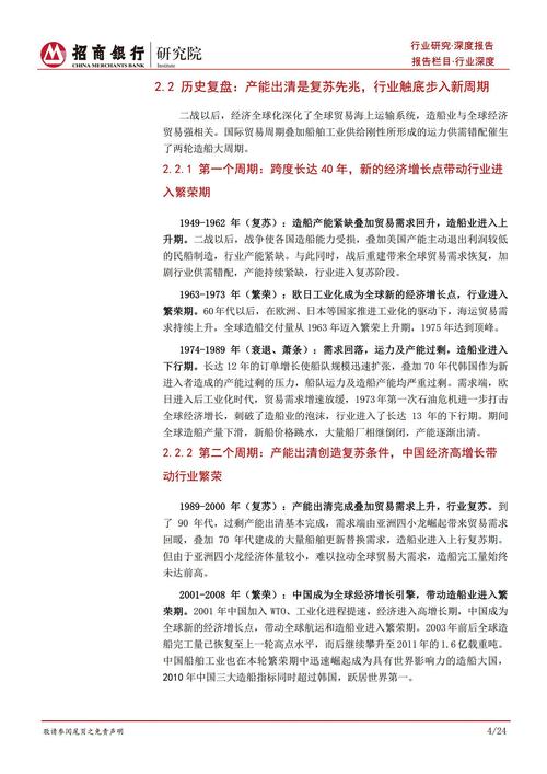 船舶制造与维修专题报告解读