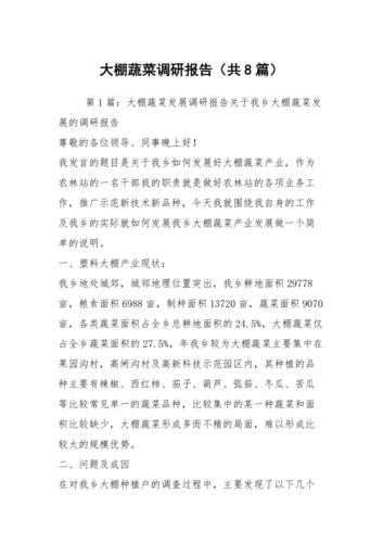 蔬菜大棚维修报告