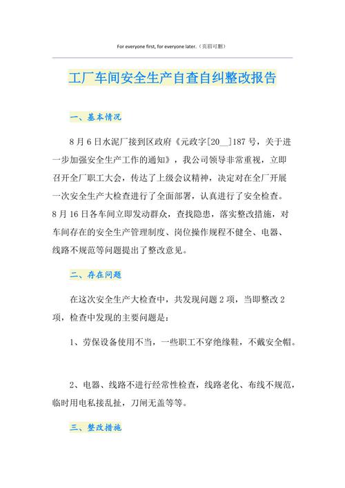 设备自查自纠,筑牢安全生产防线_维修设备自查自纠报告解读