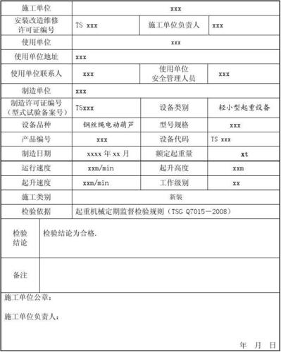 详细剖析电葫芦维修申请报告,保障设备安全稳定运行