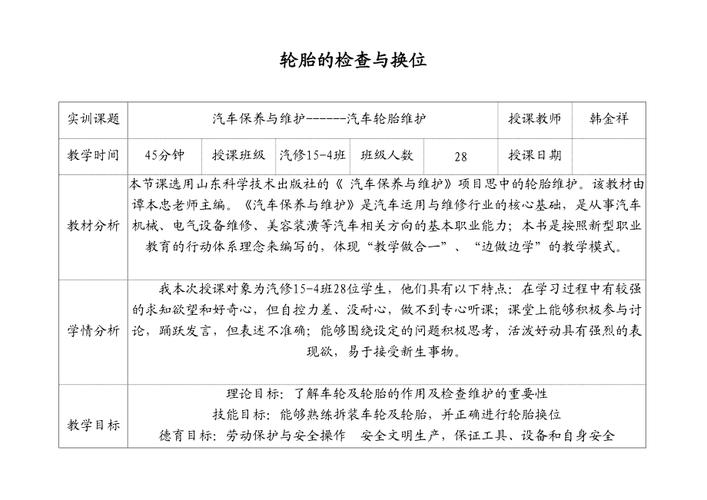 轮胎维修实训:技能提升与安全保障的必然选择