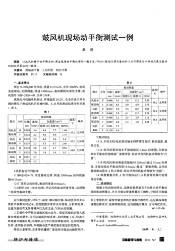 鼓风机维修报告_确保工业通风系统稳定运行的关键一环
